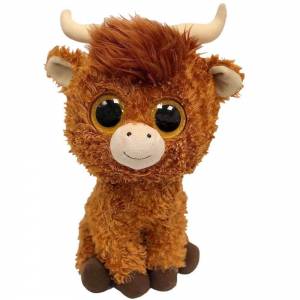 Ty Beanie Boo Angus The Highland Cow 12"