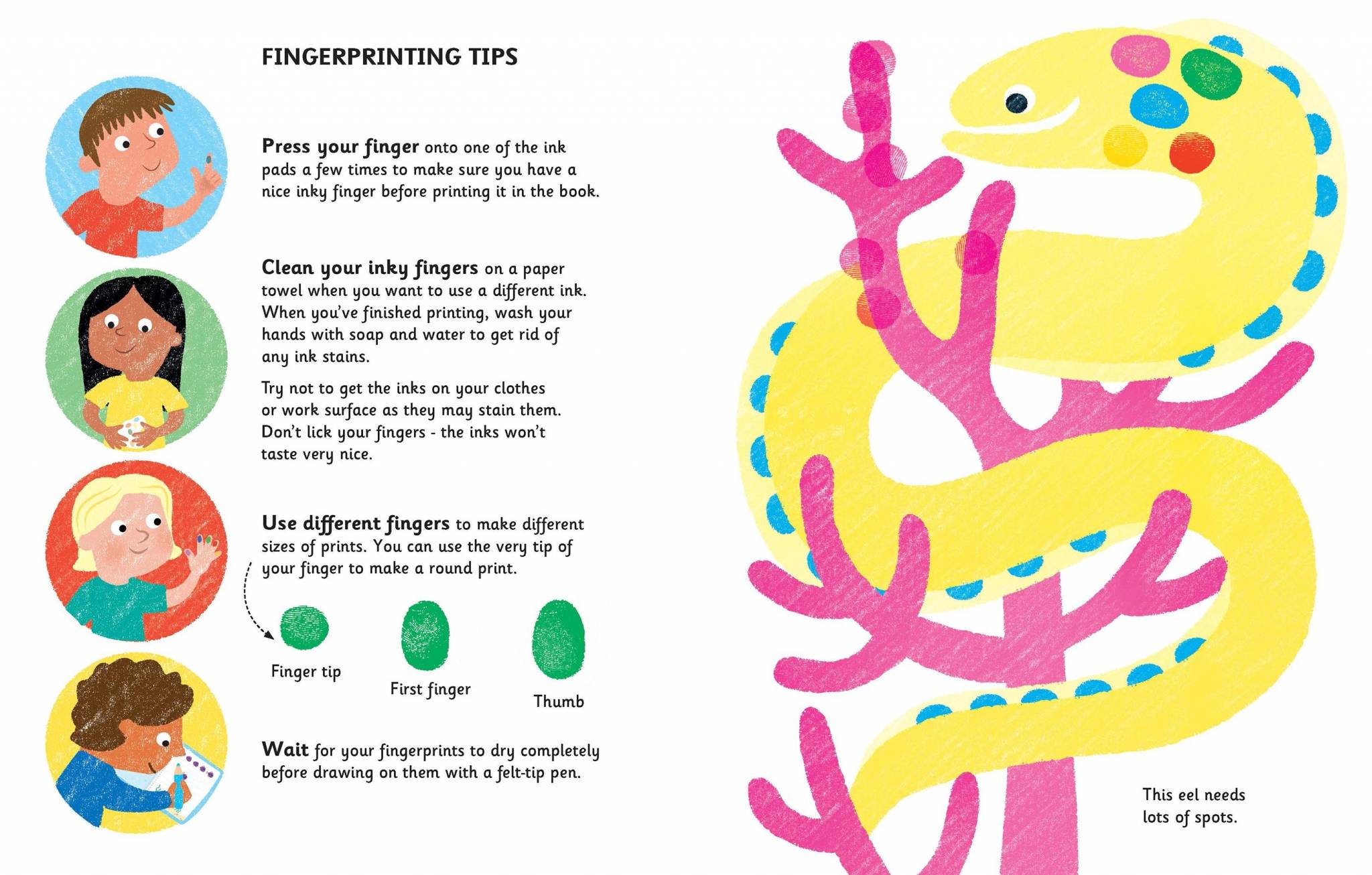 usborne fingerprint activities dinosaurs